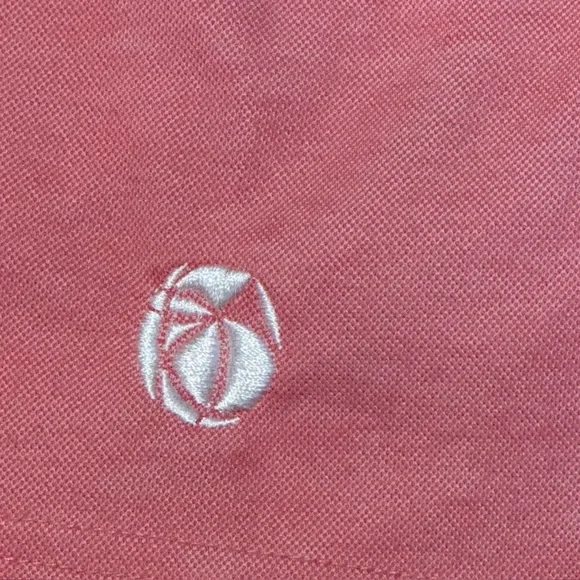 Travis Mathew Men's Size 2XL Red Heathered Short Sleeve Golf Polo Shirt Logo - Picture 11 of 11